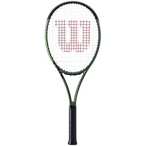 Wilson Blade 101L v8.0 Tennis Racket, Hoofdlicht (grip-zwaar) balans, Groen, 290 g, 67 cm lengte
