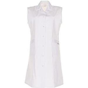 Planam damesmantel ""BW"" zonder arm maat 38, S, zuiver wit, 1692038