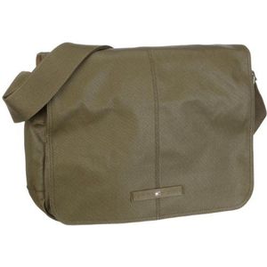 Tommy Hilfiger UCLA BM8V200092 Heren Messenger Bags, 37x28x10 cm (B x H x D), Groen Military Green