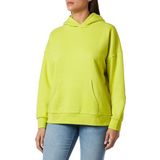 Hoodie - Lichtgeel - Met Capuchon - Kangoeroezak - Lange Mouwen