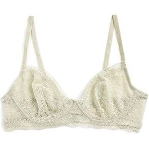 Koton Dames Lace Detail Bra, grijs (035), 80C