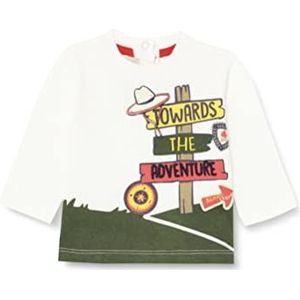 Chicco T-shirt met lange mouwen voor kinderen, wit, 086 Baby Boys
