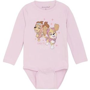 MINYMO Body met lange mouwen met Paw Patrol-opdruk, roze, 80 cm