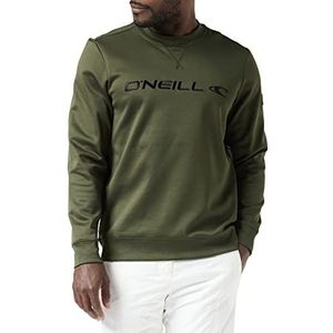 O'Neill Heren Rutile Crew Fleece Skifleece shirt met lange mouwen ski-functioneel shirt Crewneck T-shirt