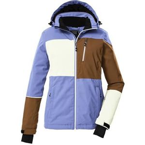 killtec dames Ski-jack/functioneel jack met capuchon en sneeuwvanger KSW 437 WMN SKI JCKT, lavendel, 36, 43157-000