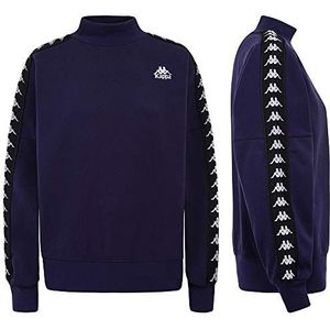 Kappa Alkhe Authentic fleece sweatshirt, dames, blauw (Blue Greystone/Black), L