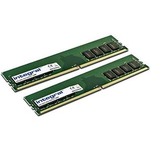 Integral 32 GB (2 x 16 GB) DDR4 2400 MHz DIMM CL15 desktopgeheugenkit