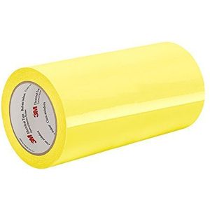 TapeCase 56: 20,32 cm x 182,9 m geel polyesterfolie elektrisch plakband, 7,3 cm dik, 182,9 cm lang, 20,3 cm breed