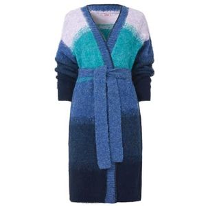 Joe Browns Dames Ombre Stripe Tie Taille Cardigan, Blauw Multi, S