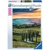 Ravensburger Puzzle, 17612 - Val d'Orcia, Toskana, Italien - 1000 Teile Puzzle für Erwachsene ab 14 Jahren