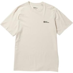 Jack Wolfskin Essential T M T-shirt, Sea Shell, M heren, Sea Shell, M