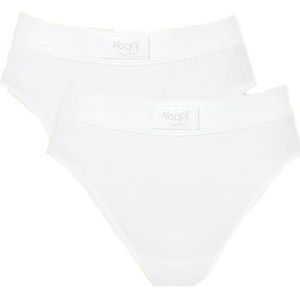 Sloggi Double Comfort Tai 2P, ondergoed voor dames, Wit (wit), 44 NL