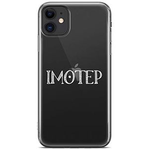 Zokko Beschermhoes voor iPhone 11 iMotep – zacht transparant inkt wit