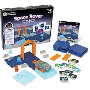 Learning Resources Ruimteverkenner Deluxe Activiteitenset Coderen, coderen voor kinderen, codeerspeelgoed, STEM-speelgoed, speelgoed voor in de klas, ruimtespeelgoed, astronautenspeelgoed, 4+