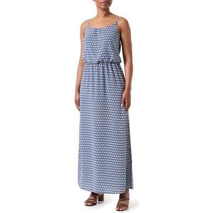 ONLY Onlwinner S/L Maxi Dress Noos Ptm, blauw, 42