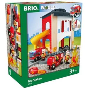 BRIO Grote Brandweerkazerne - 33833 - Treinbaanonderdeel