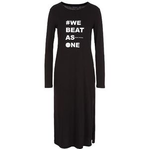 Armani Exchange Sustainable, casual jurk voor dames, zacht aanvoelend, zwart, L