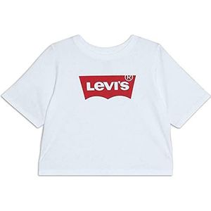 Levi's Kids LVG LIGHT BRIGHT CROPPED TOP meisje 2-8 jaar, wit, 5 Jaar