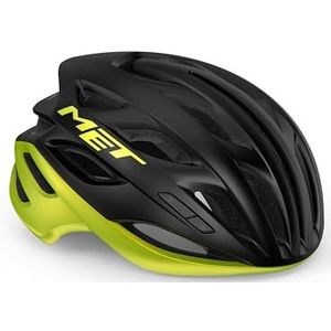 MET ESTRO MIPS helm, sport, zwart/geel (meerkleurig), S