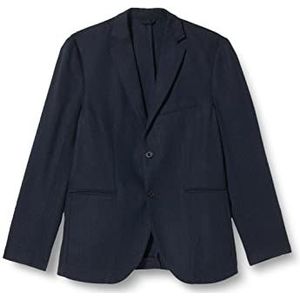 Sisley Mens 2SHGSW00M Jacket, Dark Blue 901, 50