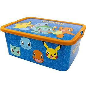 Pokémon Opbergbox Junior 13 Liter Blauw/oranje