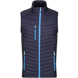 Regatta Professionele Navigate Hybrid Bodywarmer, Lightwight & Geïsoleerd - Perfect voor buiten, wandelen, wandelen en kamperen, Blauw, XL