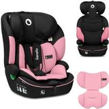 LIONELO LEVI I-SIZE Siège auto bébé 76-150 cm, groupe 1 2 3, protection latérale, 10 degrés de réglage de l’appui-tête, accoudoirs inclinables confortables, R129 i-Size