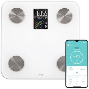 Personenweegschaal impedantiemeter aangesloten