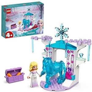 LEGO | Disney Prinses Elsa en het Nokk's Ice Stable Paard Set, Bouwbaar Frozen Speelgoed voor Kinderen met Dieren Figuren, Prinsessen Cadeau voor Meisjes en Jongens van 4 jaar en ouder 43209