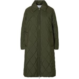 SELECTED FEMME Slfcilla Quilted Coat Noos, Deep Depths., 36