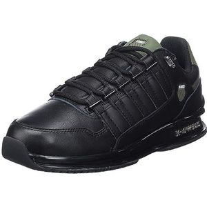 K-Swiss Heren Rinzler GT Sneaker, Black/DeepLichen, 40 EU, black deeplichen, 40 EU