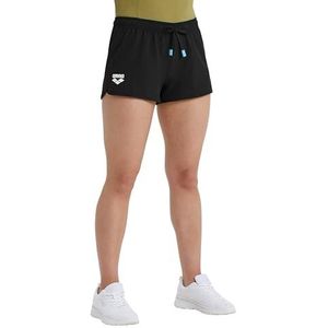 ARENA Dames Team Short Solid zwembroek, zwart, small, zwart, S