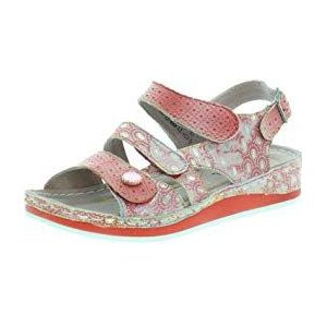 Laura Vita BRCUELO 069 dames Peep-teen sandalen, Rode roouge, 37 EU