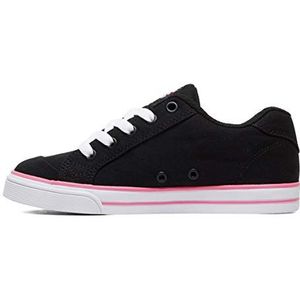 DC Shoes Chelsea Tx Sneakers voor meisjes, zwart/roze., 27.5 EU