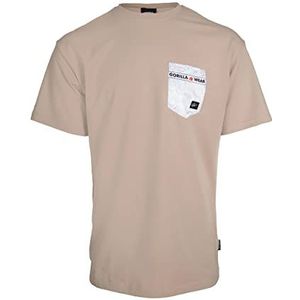 Dover Oversized T-Shirt - Beige - XL