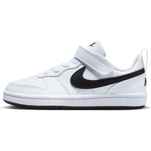 Nike Jongens Court Borough Low Recraft (Ps) Sneakers, wit zwart, 35 EU