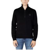 BOSS Heren Kanobix gebreide sweater, zwart 1, XL