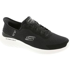 Skechers Heren Bounder 2.0 EMERGED, Zwart Mesh Synthetisch, 48.5 EU