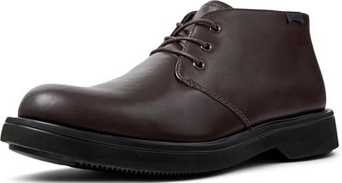 Camper - Norman - Enkellaarsjes - Zwart - Kalfsleer - XL EXTRALIGHT® EVA-zolen