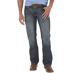 Wrangler Big & Tall Retro Slim Fit Boot Cut Jean Herenjeans, rivierwas, 30W x 38L