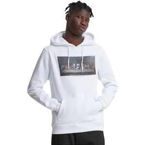 Mister Tee Heren Hoodies Can't Hang with Us Hoody, Regular Fit, L, wit, L