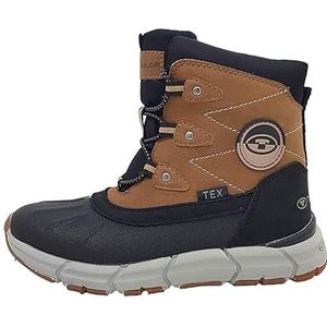 Tom Tailor Kids Jongens 6370250011 Sneeuwlaarzen, Black Cognac, 28 EU