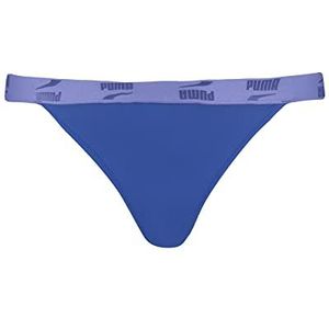 PUMA Dames Tanga Brief Bikini Bottoms, Electric Purple, L, elektrisch paars, L