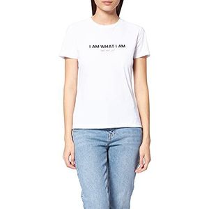 HEART AND SOUL T-shirt Capri I M What I M dames, Wit, S