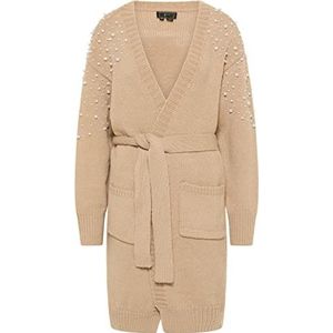 faina Dames Cardigan 11025481-FA010, beige, M/L, beige, M/L