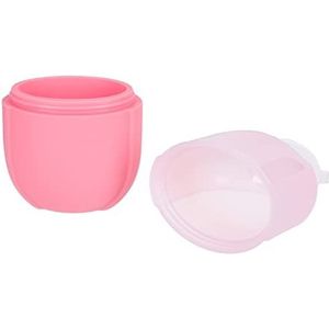 Beaupretty Mini Ice Roller Voor Gezicht Siliconen Ice Mold Gezichtsbehandeling Gereedschap Ijsbang Mallen Ice Globe Roller Ball Face Hand Massager 1Pc (Pink)