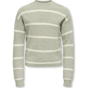 ONLY Kogfranca Short L/S Stripe KNT Noos, desert sage, 122-128