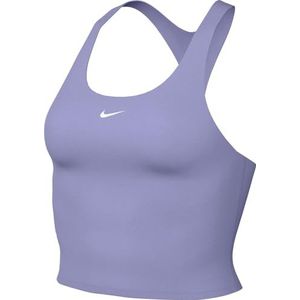 Nike Swoosh gevoerde sportbeha-tanktop met gemiddelde grip voor dames, DV9897