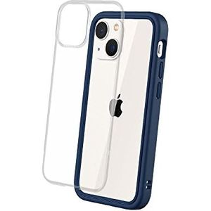 RHINOSHIELD Modular Case Compatible with [iPhone 13 mini] | Mod NX - Customizable Shock Absorbent Heavy Duty Protective Cover 3.5M / 11ft Drop Protection - Navy Blue