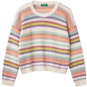 United Colors of Benetton Shirt G/C M/L, Wit, 130 cm